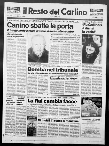 Il Resto del Carlino : giornale dell'Emilia